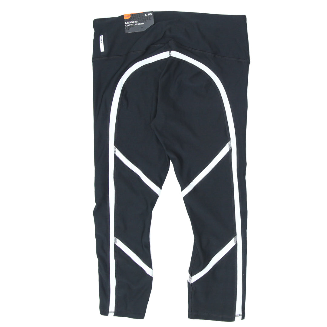 Ladies RBX Black/White Leggings