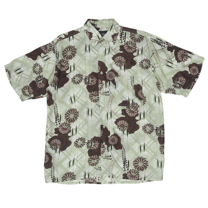 Mens Premiere Collection Floral Hawaiian Shirt