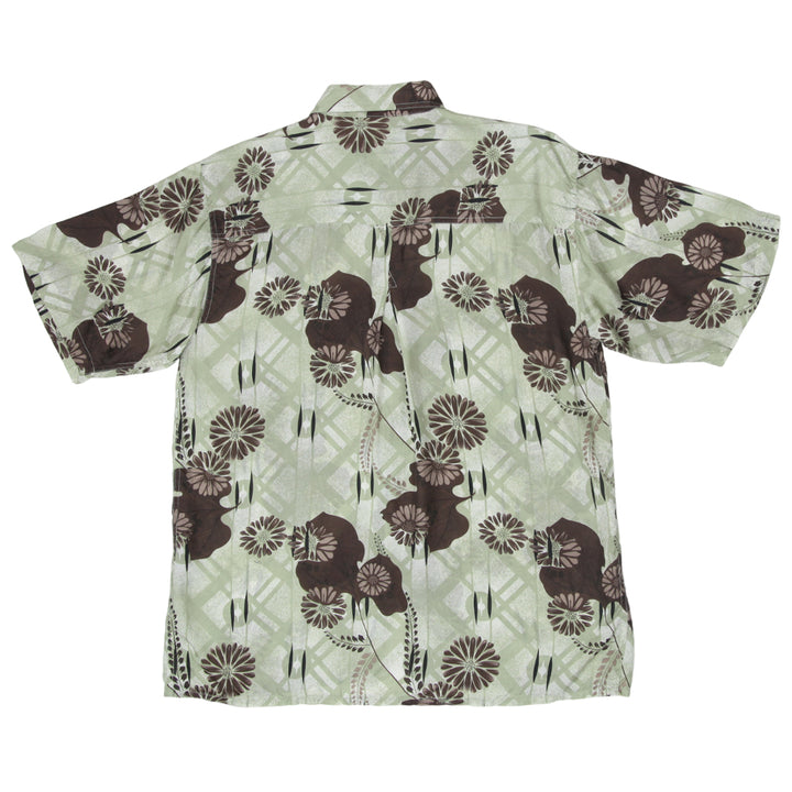 Mens Premiere Collection Floral Hawaiian Shirt