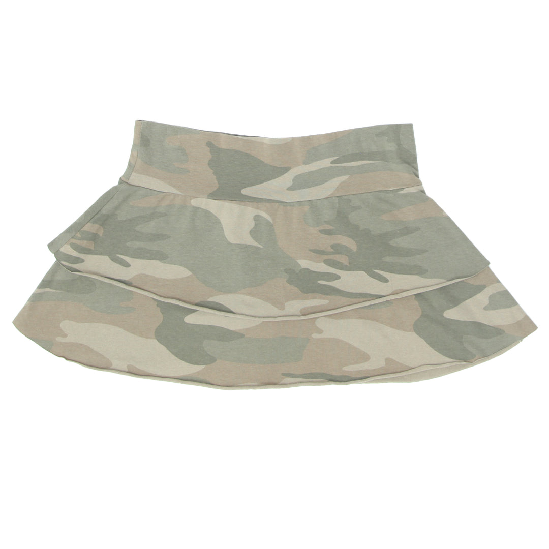 Y2K Camouflage Layer Ardene Mini Skirt