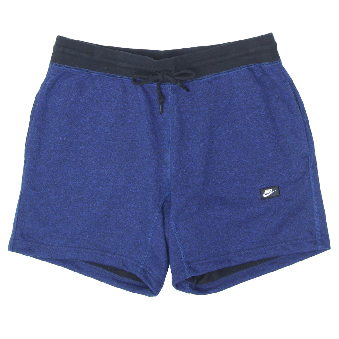 Rework Blue/Black Sweat Shorts