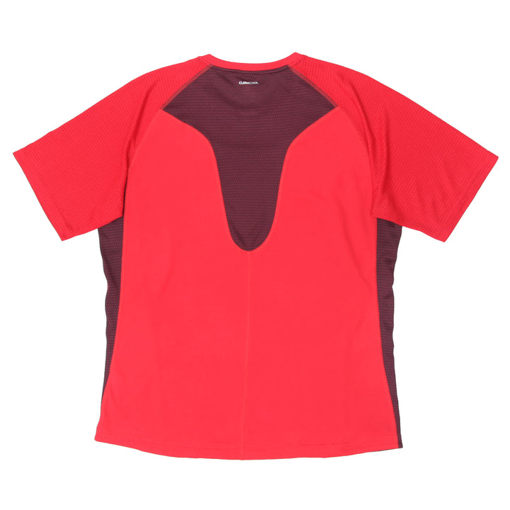 Mens Adidas Red Sports T-Shirt