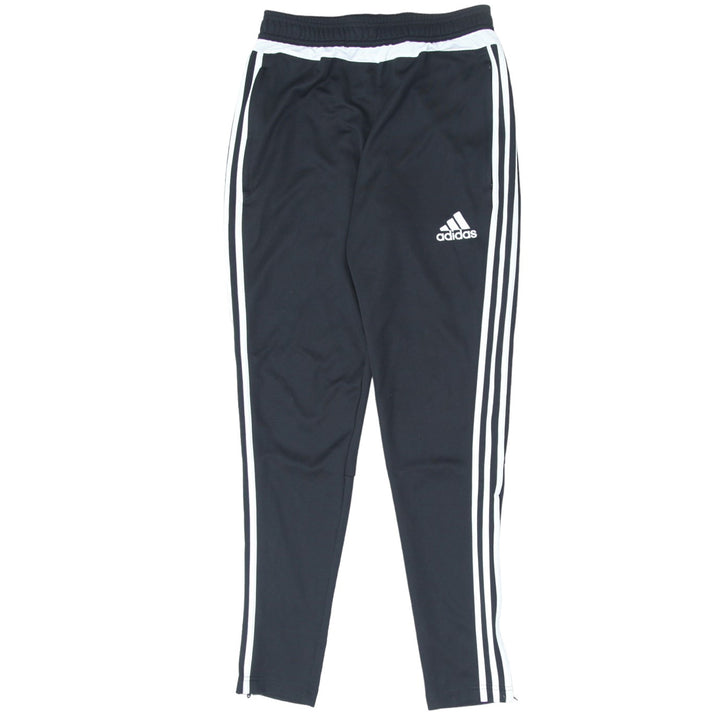 Mens Adidas White Stripes Black Skinny Pants