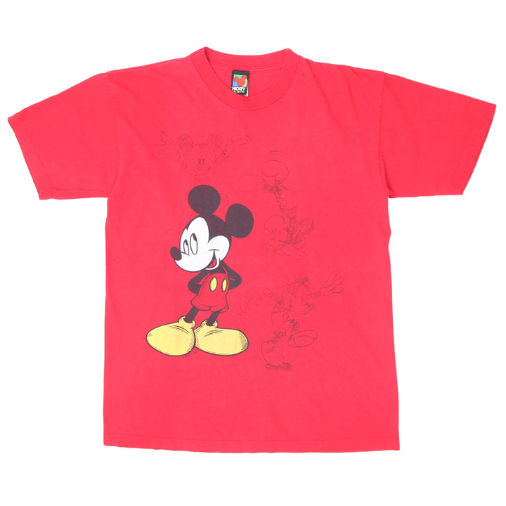 Mens Mickey Unlimited Mickey Mouse Red T-Shirt