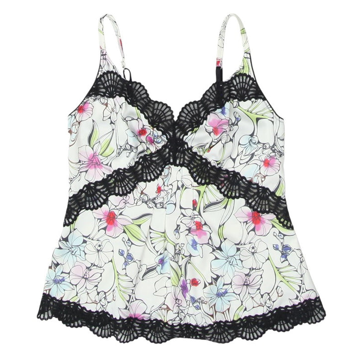 Y2K Floral Strappy Top