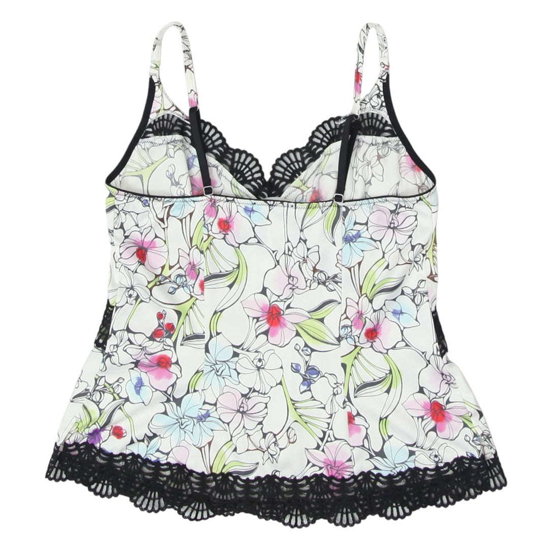 Y2K Floral Strappy Top