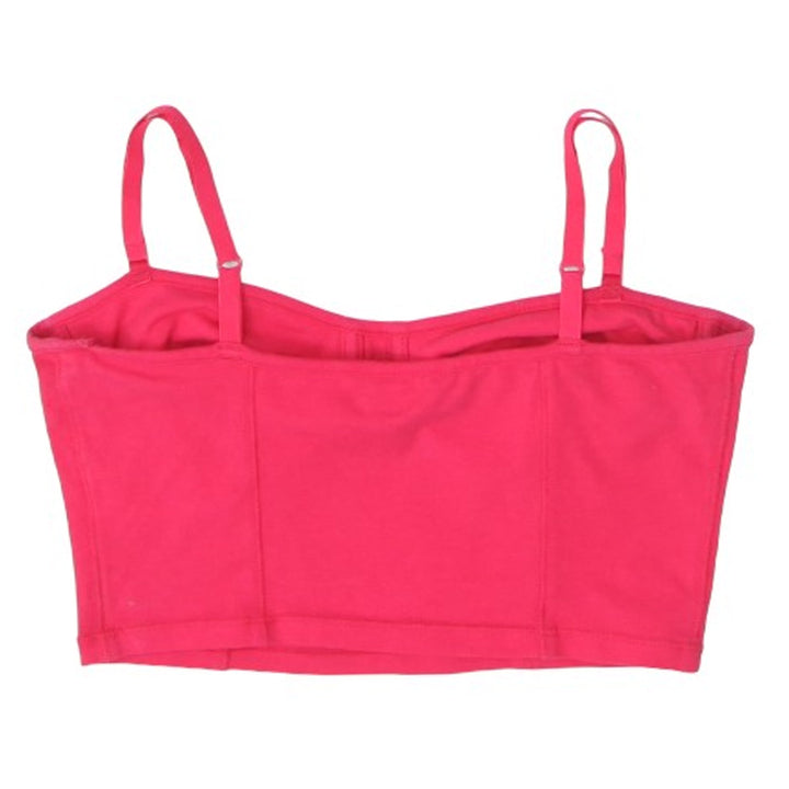 Y2K Strappy Pink Crop Top