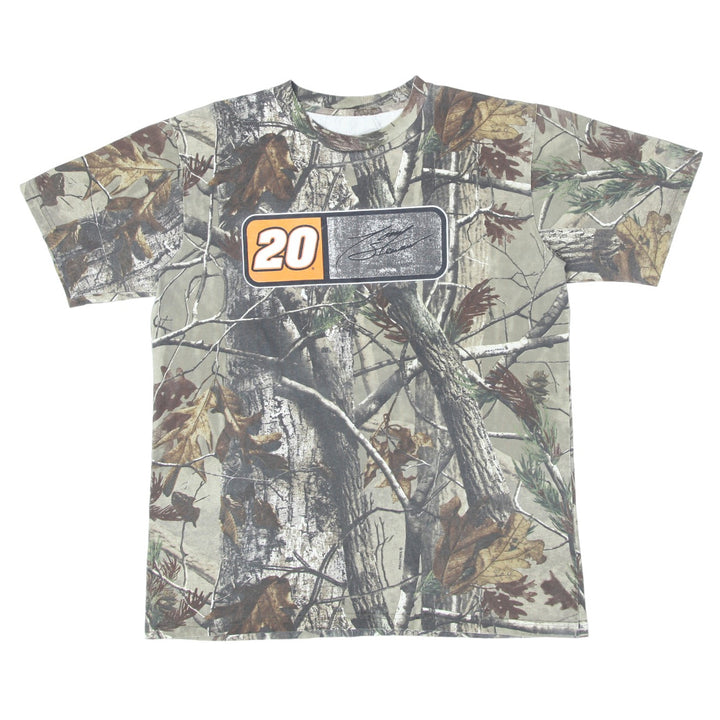 Mens Tony Stewart Realtree Forest Camo T-Shirt