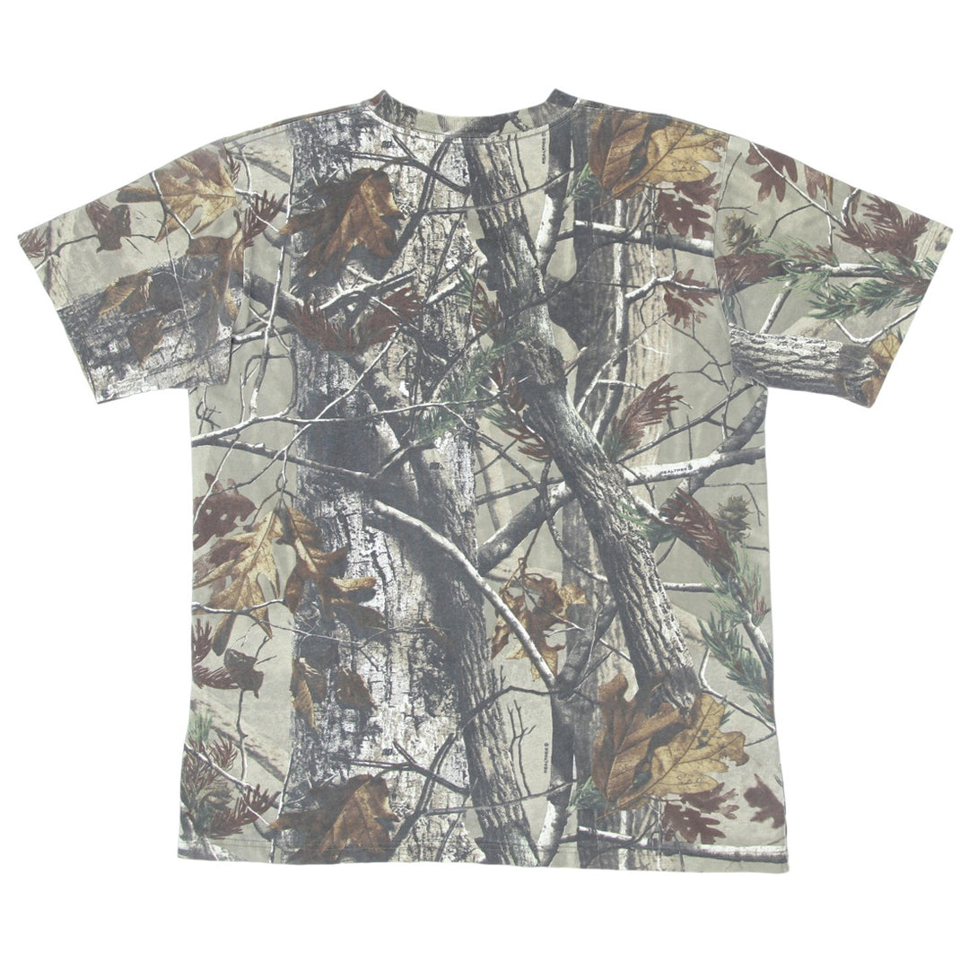 Mens Tony Stewart Realtree Forest Camo T-Shirt