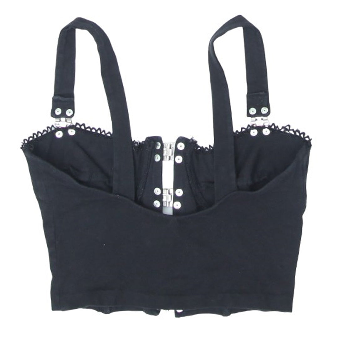 Y2K Strappy Buckle Crop Top