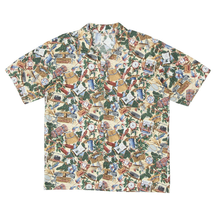 Mens Field Guide Outdoor Monthly Print Shirt