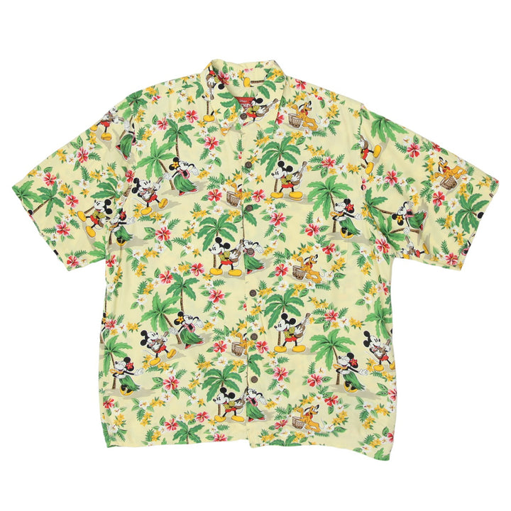 Mens Disney Mickey Mouse Hawaiian Shirt