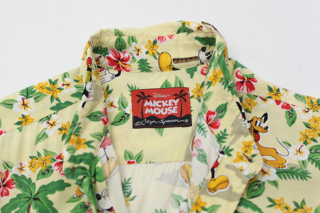 Mens Disney Mickey Mouse Hawaiian Shirt