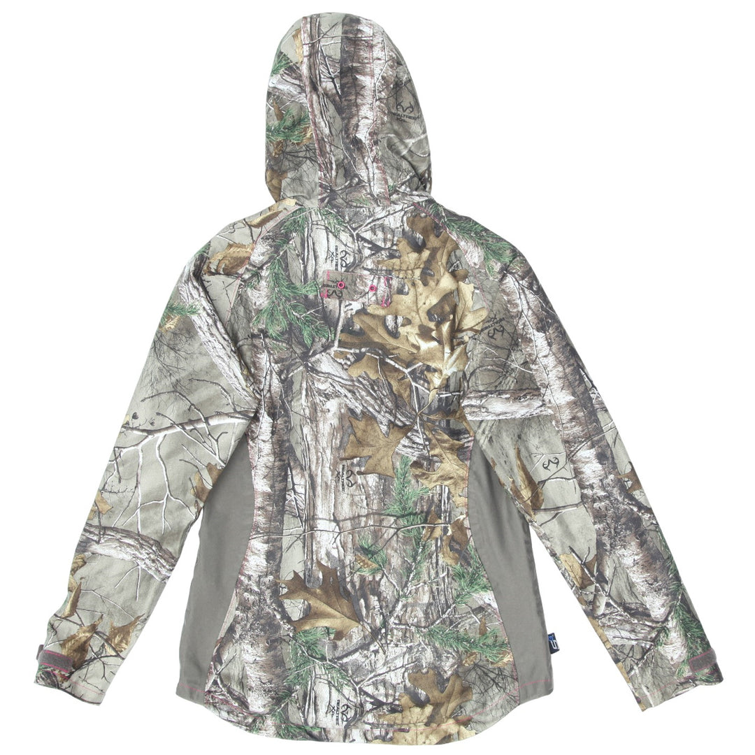 Ladies Scent Blocker Realtree Rain Blocker Hoodie Jacket