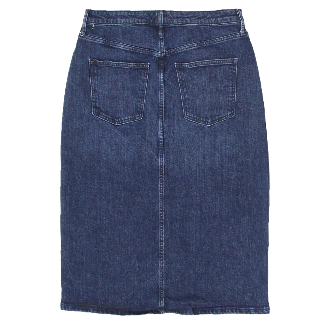 Y2K Denim Midi Skirt A New Day