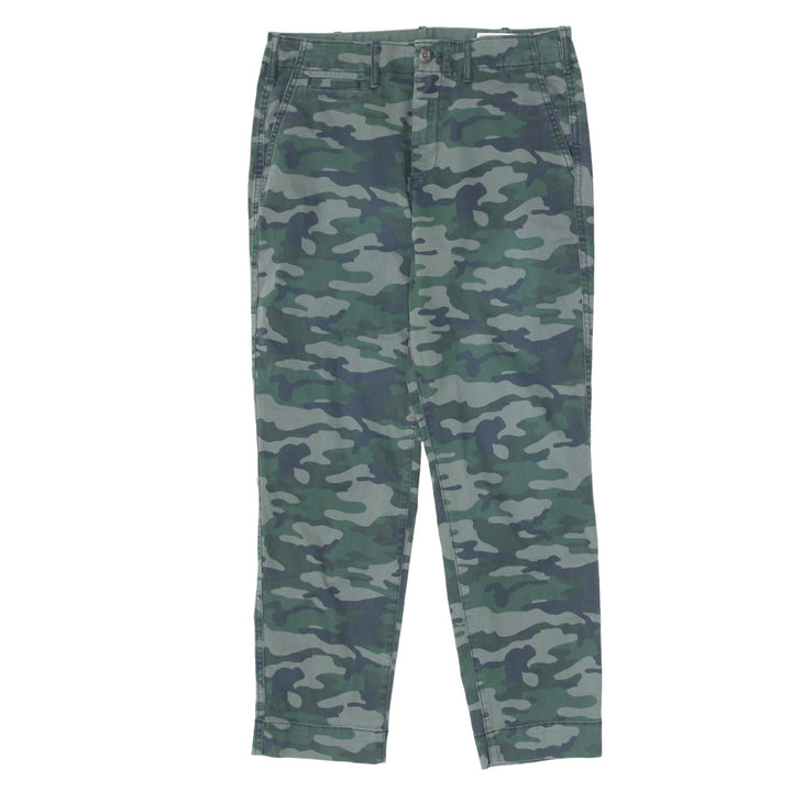 Ladies GAP Camouflage Straight Pants