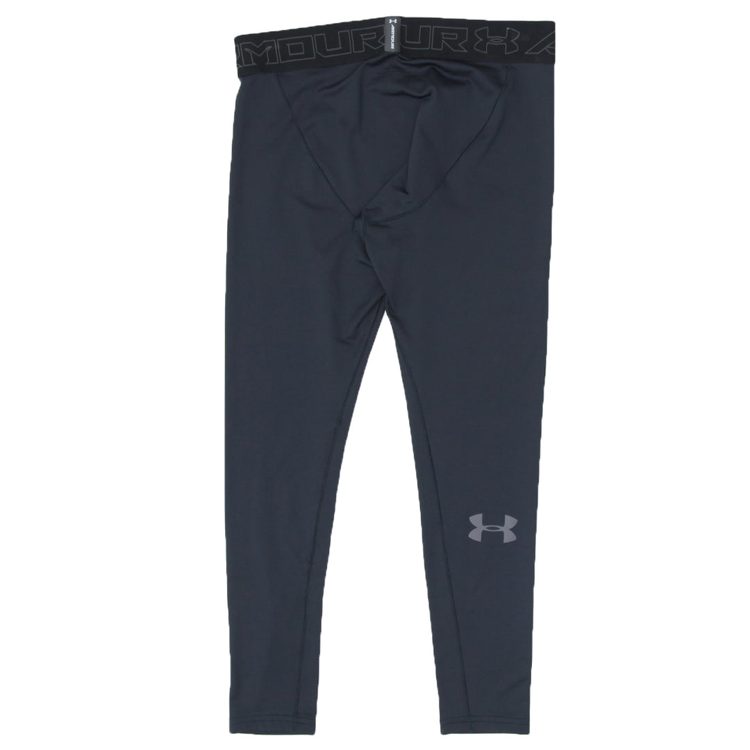 Mens Under Armour Coldgear Black Compression Pants