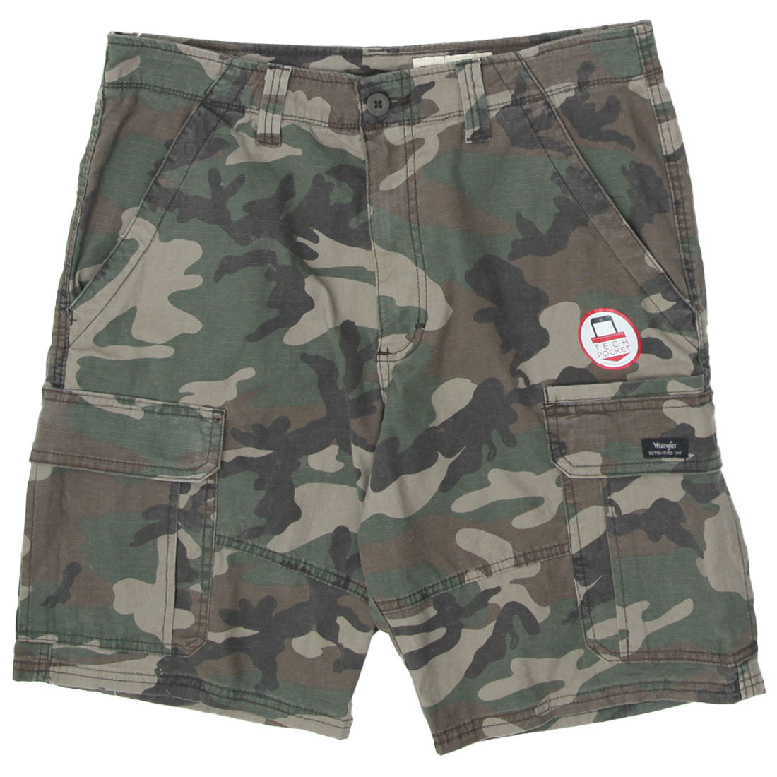 Camouflage store cargo shorts