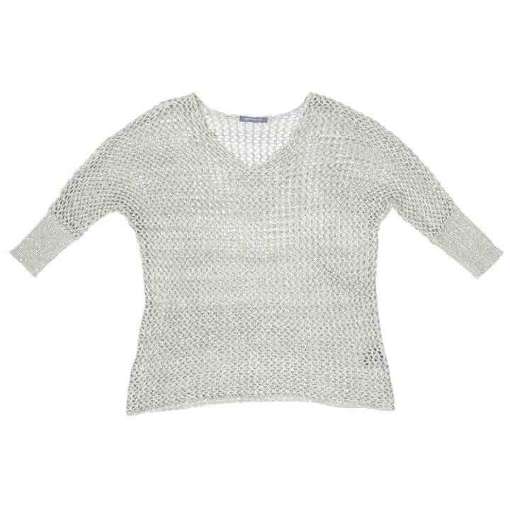 Y2K Crochet Sequins Suzy Shier Top