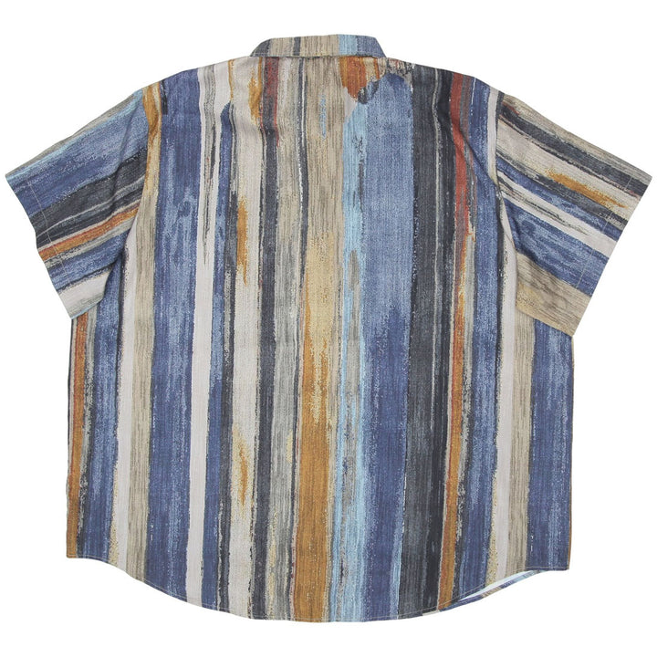 Mens Hawalili Stripe Hawaiian Shirt