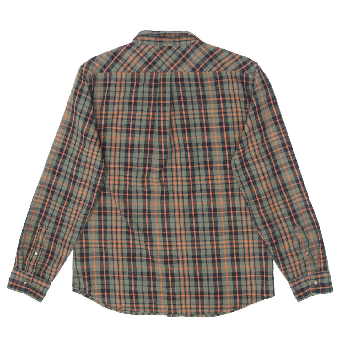 Mens Levi Strauss Plaid Long Sleeve Shirt