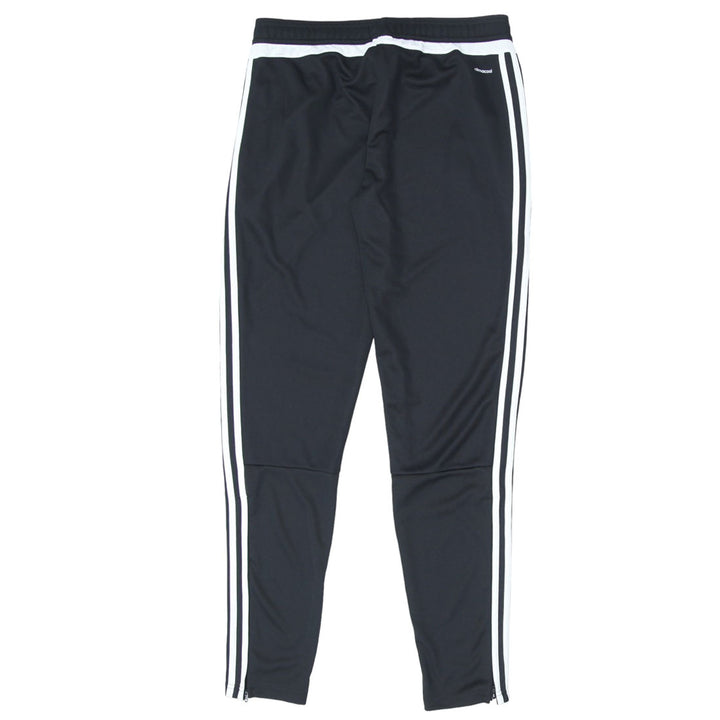 Ladies Adidas White Stripes Black Skinny Track Pants