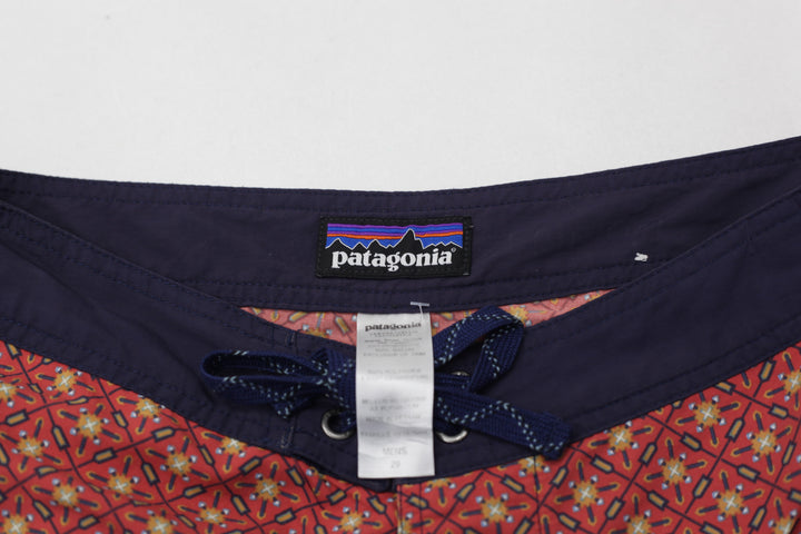 Mens Patagonia Printed Board Shorts