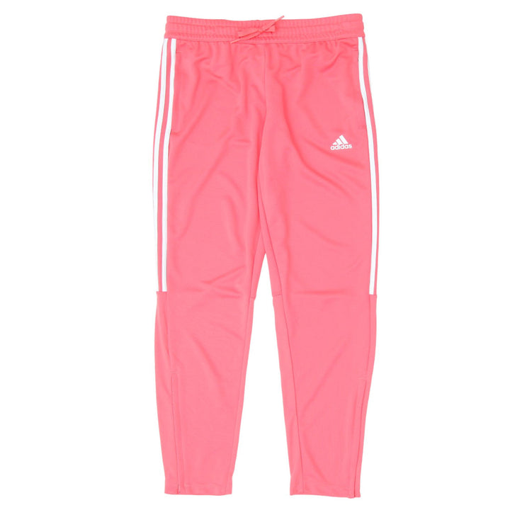 Ladies Adidas White Stripe Pink Track Pants