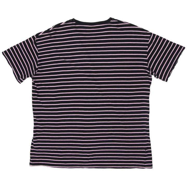 Mens Stussy Stripe Crewneck T-Shirt