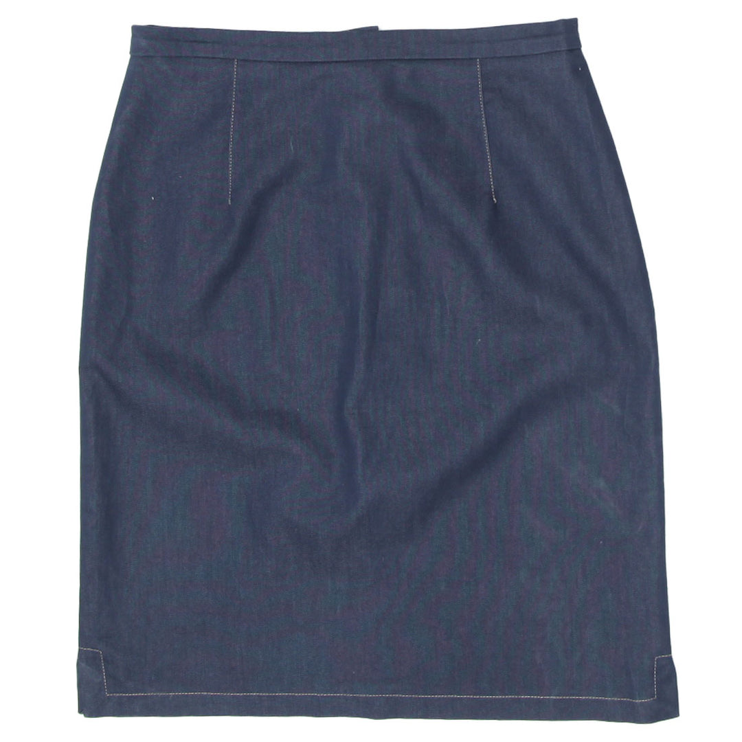 Y2K Denim Lace Up Mini Skirt