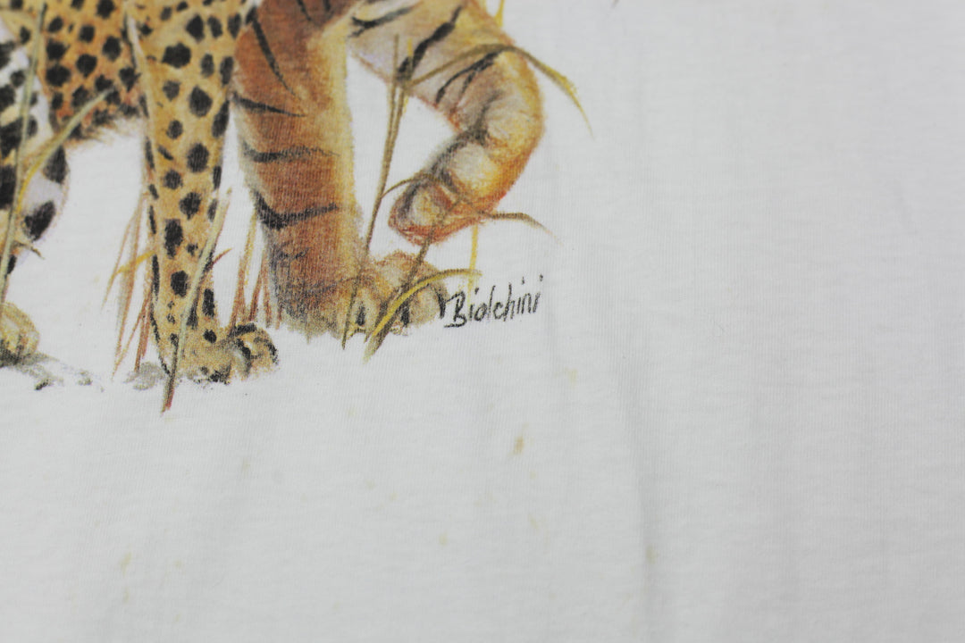 Vintage Harlequin '89 Big Cats T-Shirt Single Stitch Made in USA