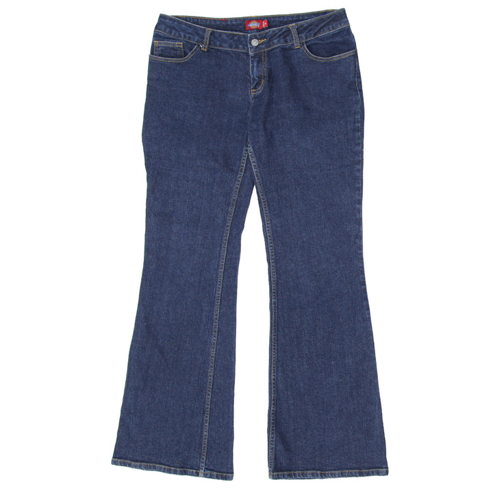 Ladies Dickies Low Rise Flare Jeans