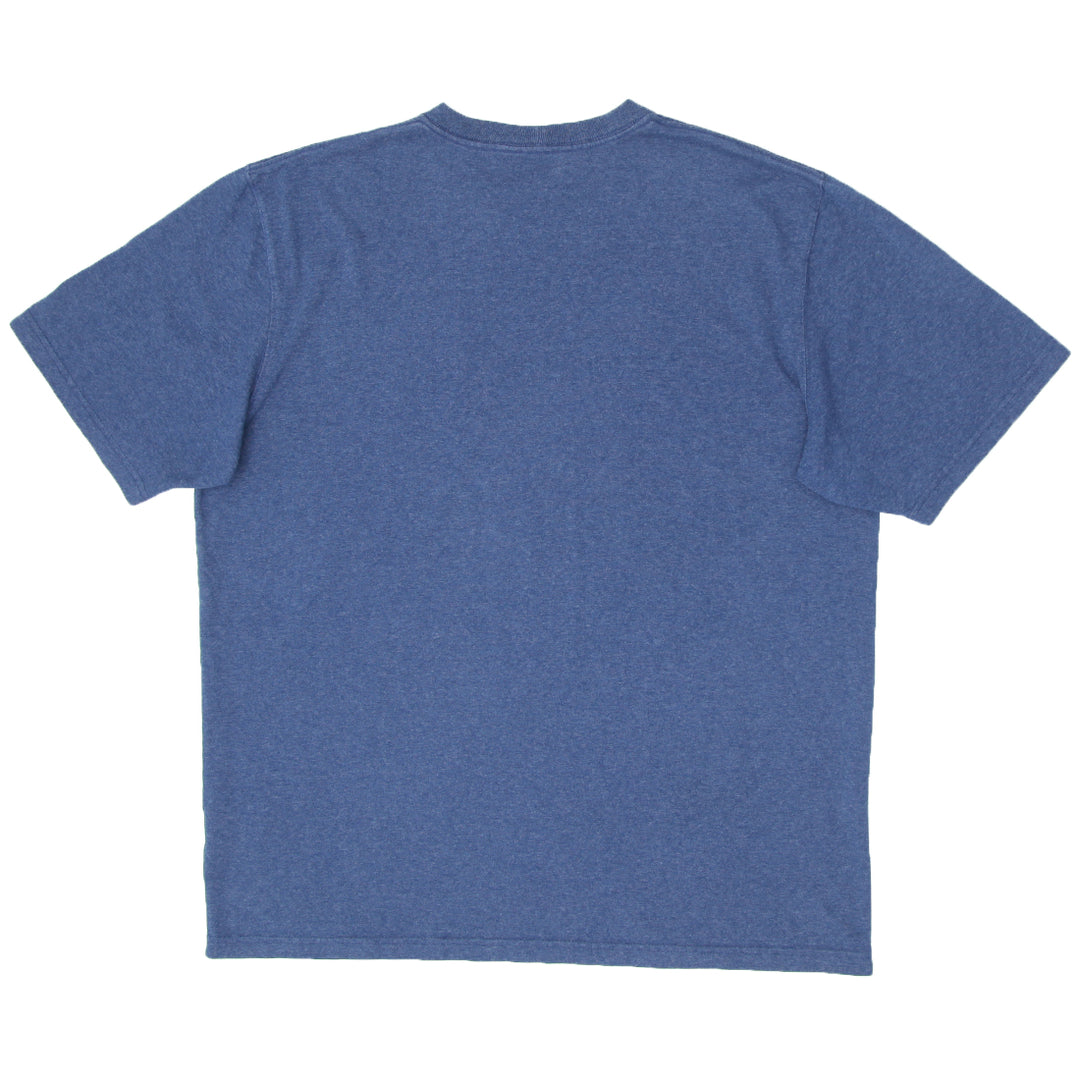 Mens Carhartt Original Fit Navy Pocket T-Shirt