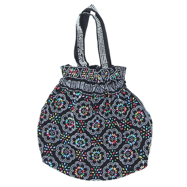 Y2K Beaded Tote Bag