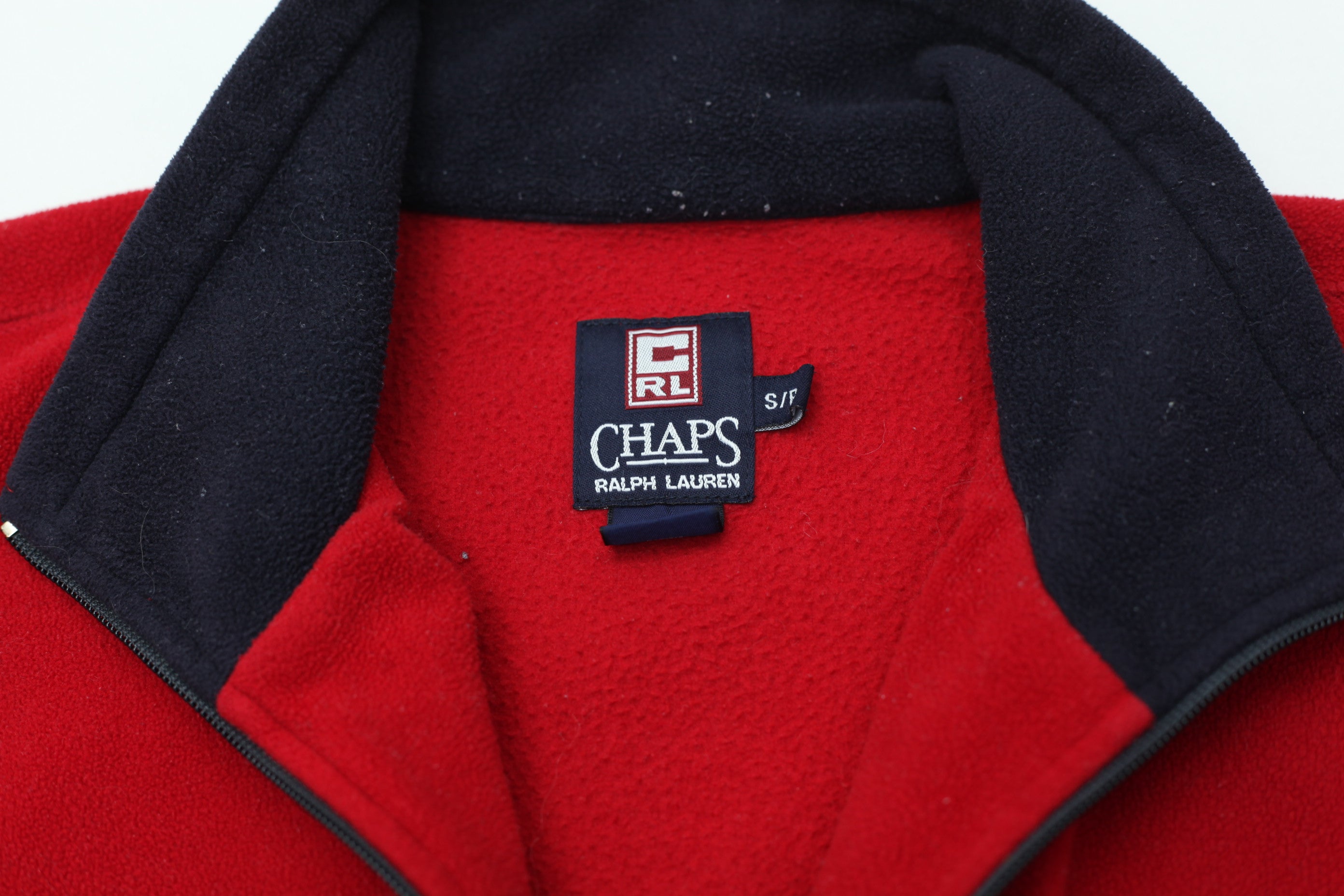 Vintage Chaps Ralph Lauren 1 4 Zip Fleece Pullover Fashion Rerun