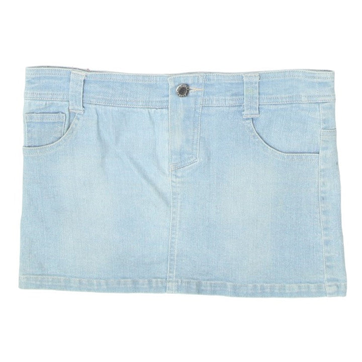 Y2K Stretch Denim Mini Skirt