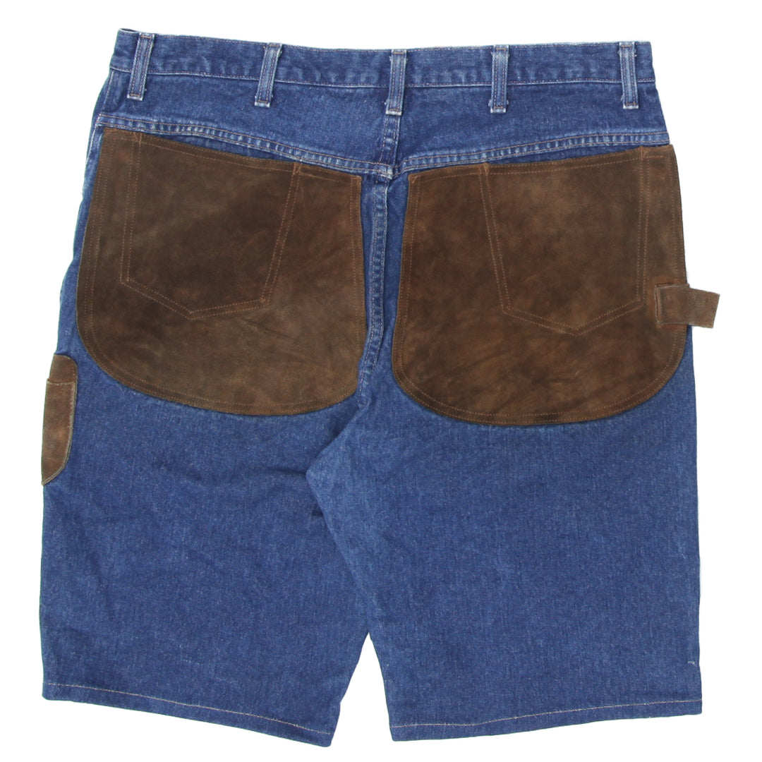 Rework JD American Workwear Suede Pocket Denim Shorts