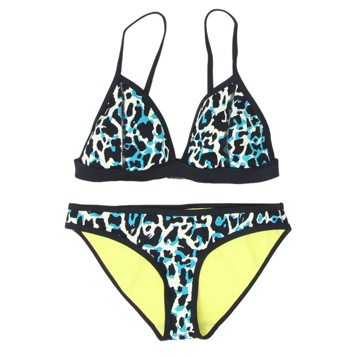 Ladies Emerson Animal Print Two Piece Swimsuit