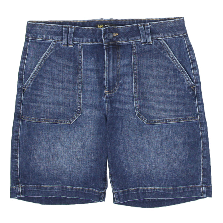 Ladies Lee Regular Fit Mid Rise Denim Shorts