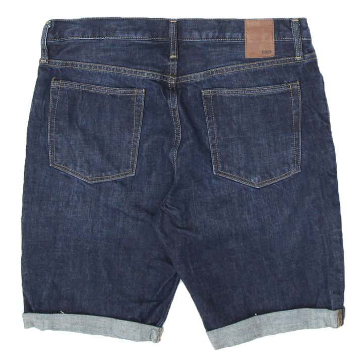 Mens GAP Slim Cuff Denim Shorts