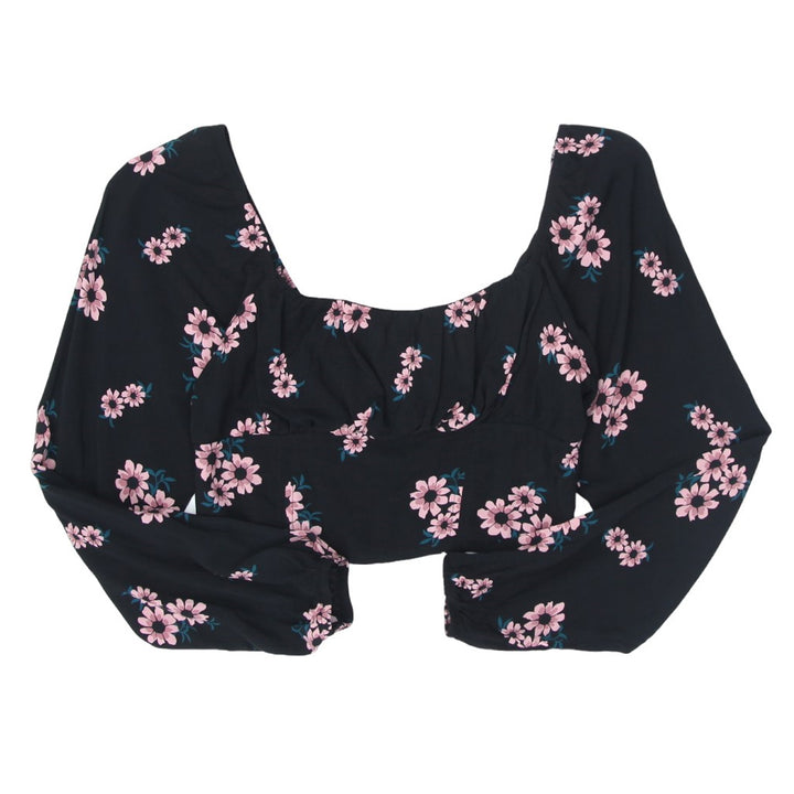 Ladies Wild Fable Floral Crop Top