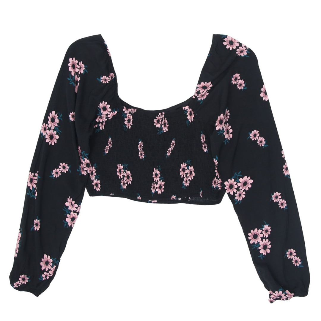 Ladies Wild Fable Floral Crop Top