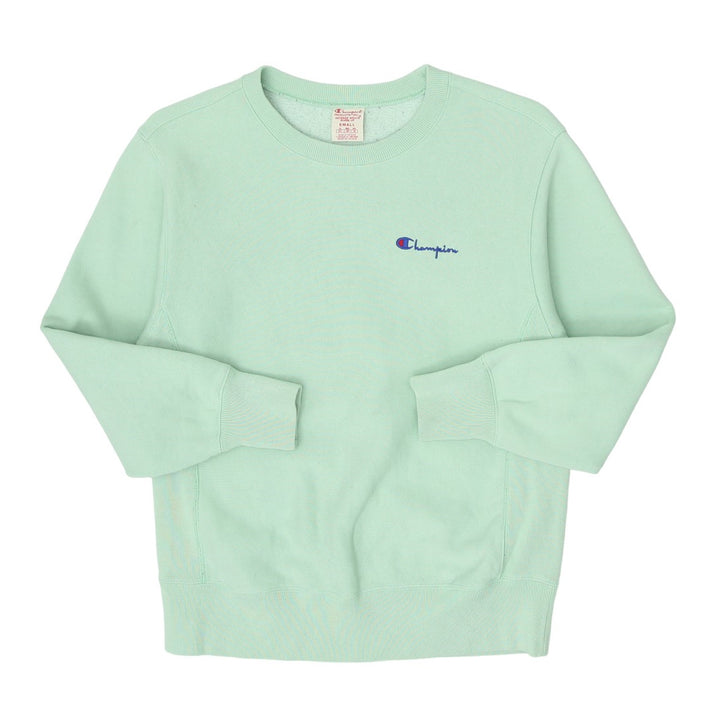 Vintage Champion Reverse Weave Logo Embroidered Crewneck Ladies Sweatshirt