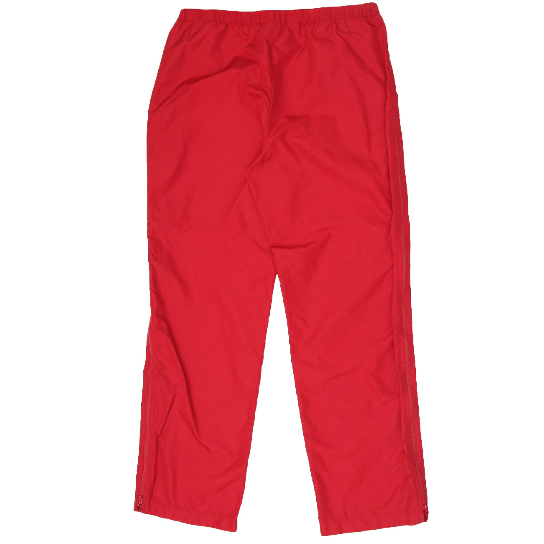 Red nylon track pants deals