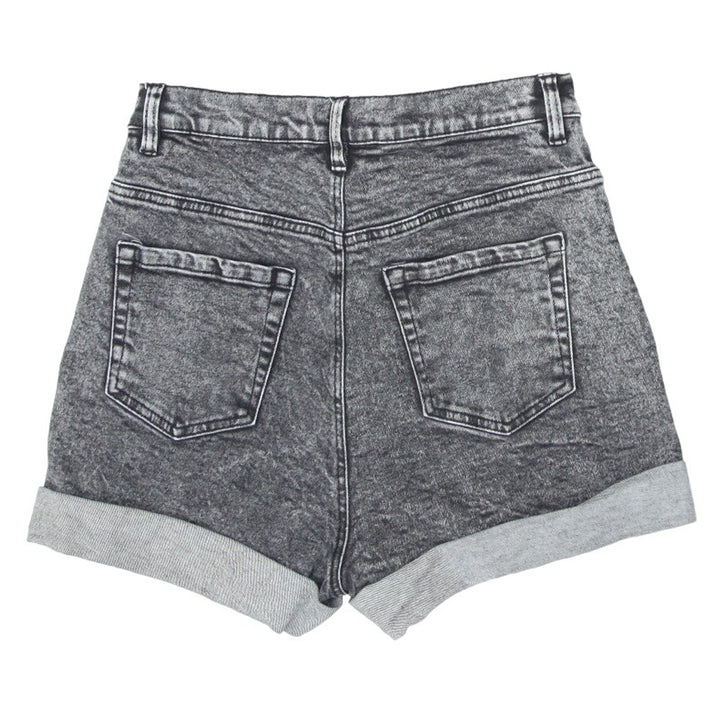 Ladies Ardene High Waist Denim Mom Shorts