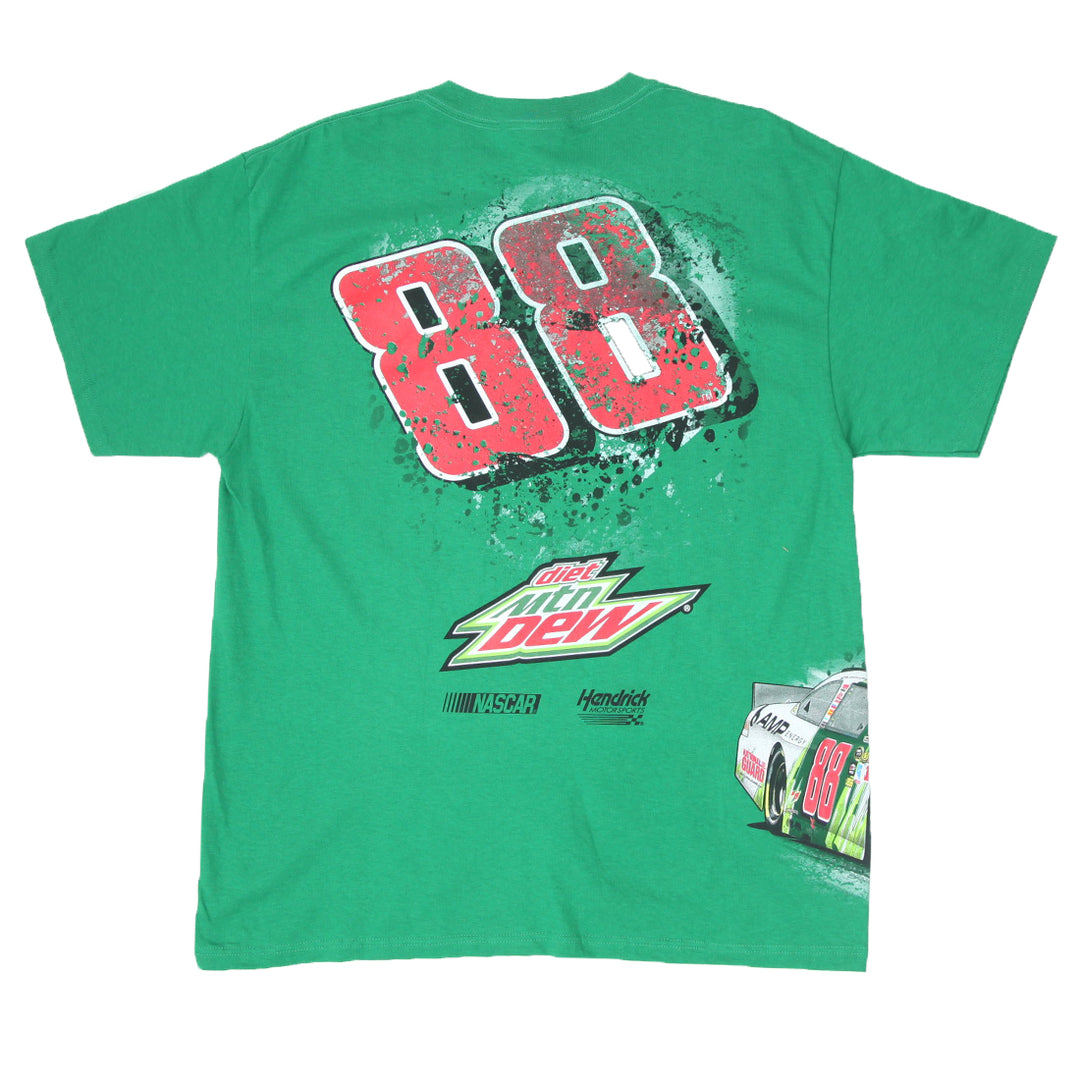 Mens Delta Magnum Weight Dale Earnhardt Nascar T-Shirt