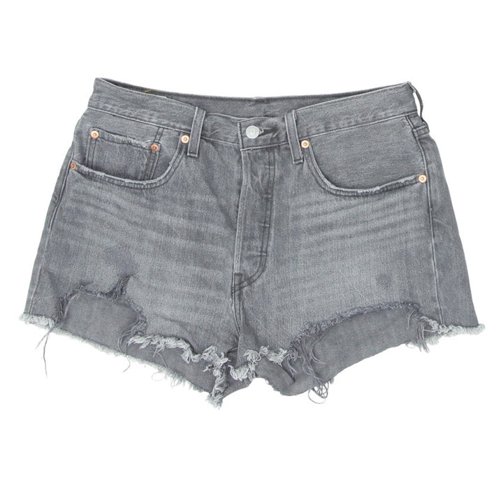 Ladies Levi Strauss # 501 Button Fly Denim Shorts