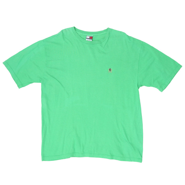 Mens Tommy Hilfiger Green Crewneck T-Shirt