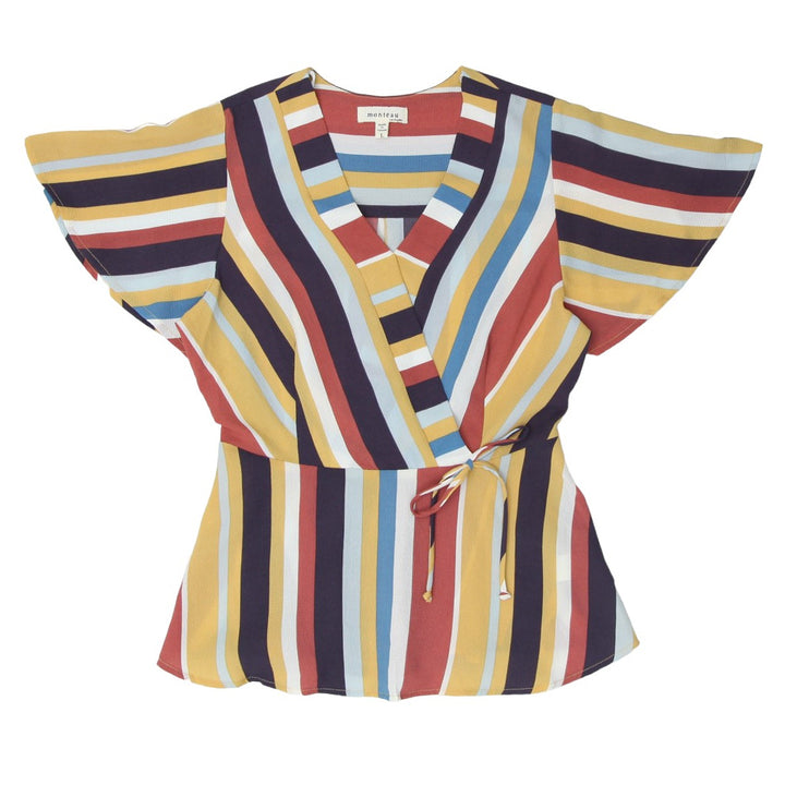 Ladies Monteau Stripe Top