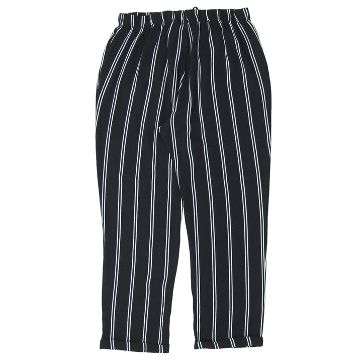 Ladies PaperMoon Black & White Stripe Pants